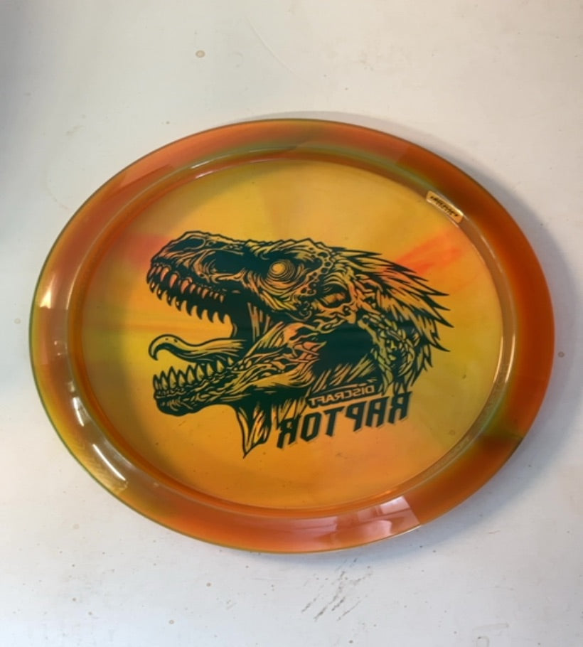 Discraft-Z Swirl-Raptor-Orange-171.25g PRE-OWNED