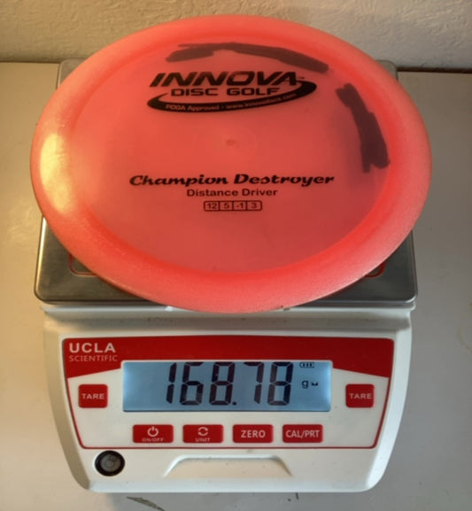 Innova-Champion-Destroyer-Pink-168.78g PRE-OWNED