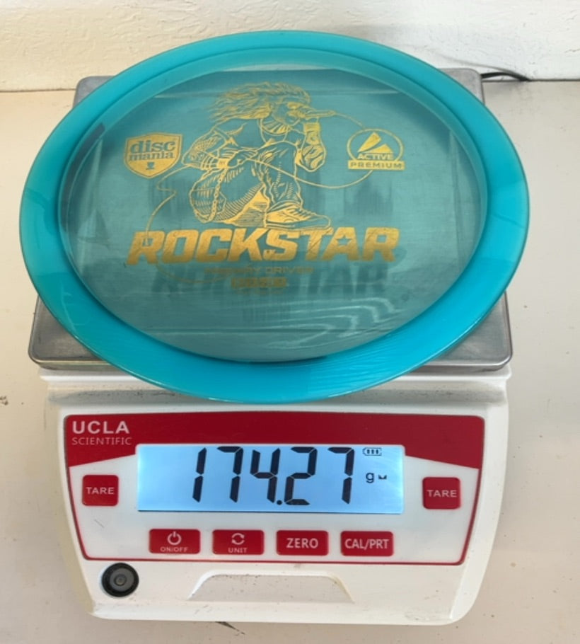 Discmania-Active Premium-Rockstar-Blue-174.27g PRE-OWNED