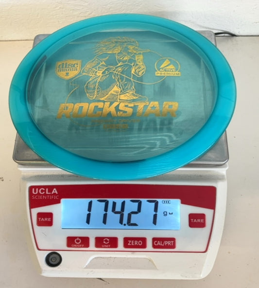 Discmania-Active Premium-Rockstar-Blue-174.27g PRE-OWNED