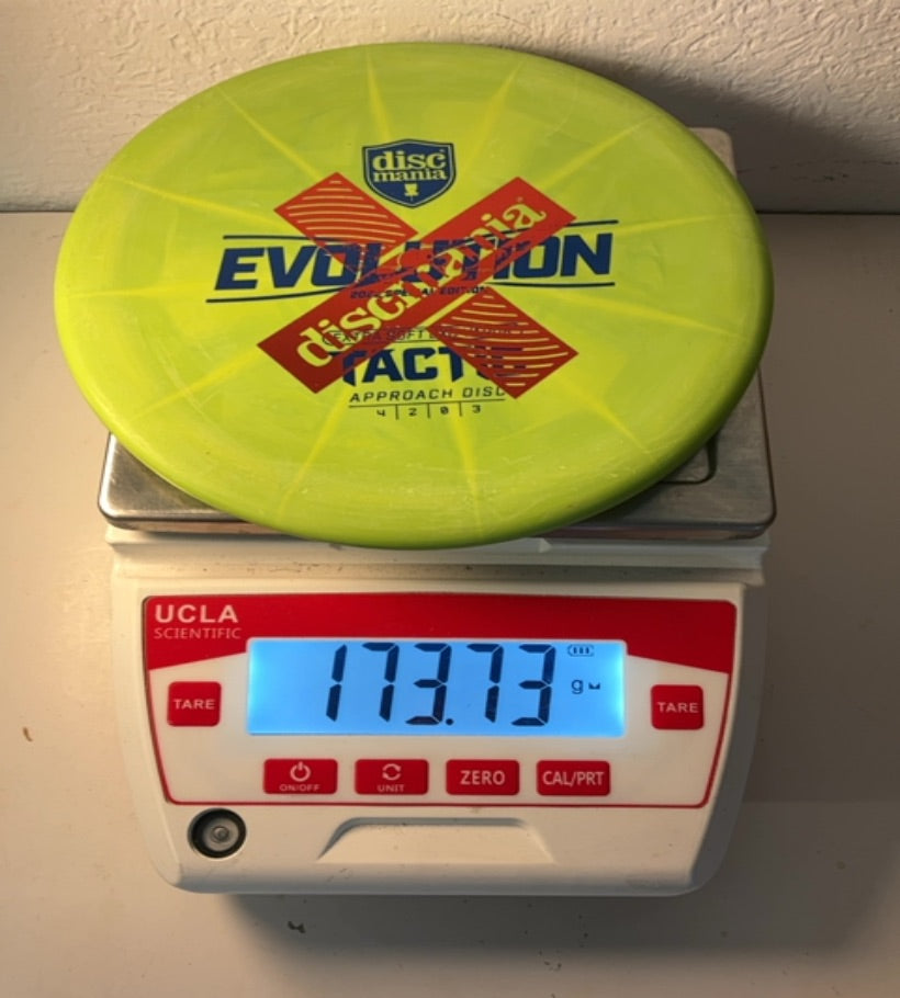 Discmania-Extra Soft Exo-Tactic-Green-173.73g PRE-OWNED
