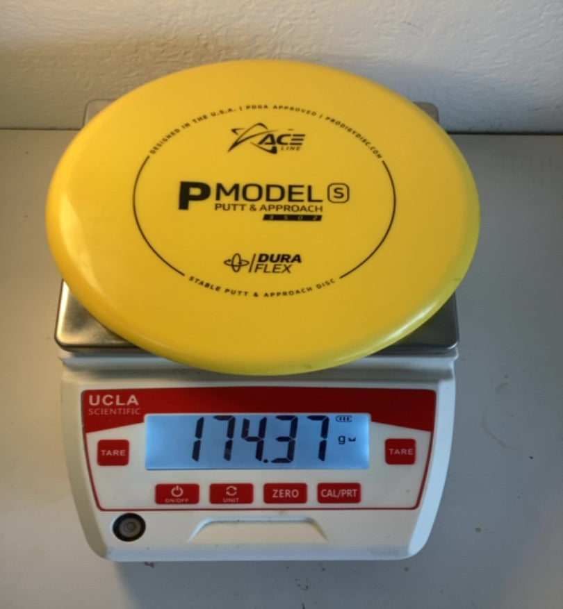 Prodigy-Dura-Flex-P-Model-S-Yellow-174.37g PRE-OWNED