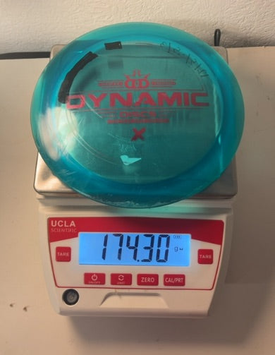 Dynamic-Discs-Lucid-Ice-Trespass-Blue-174-30g PRE-OWNED