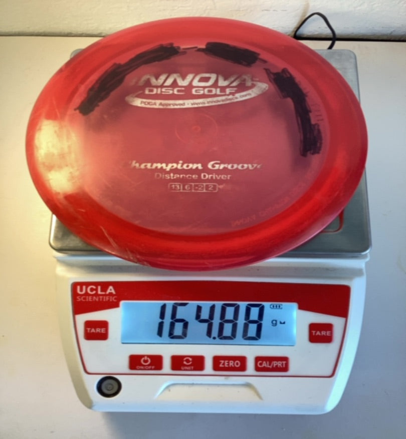Innova-Champion-Groove-Red-164.88g PRE-OWNED