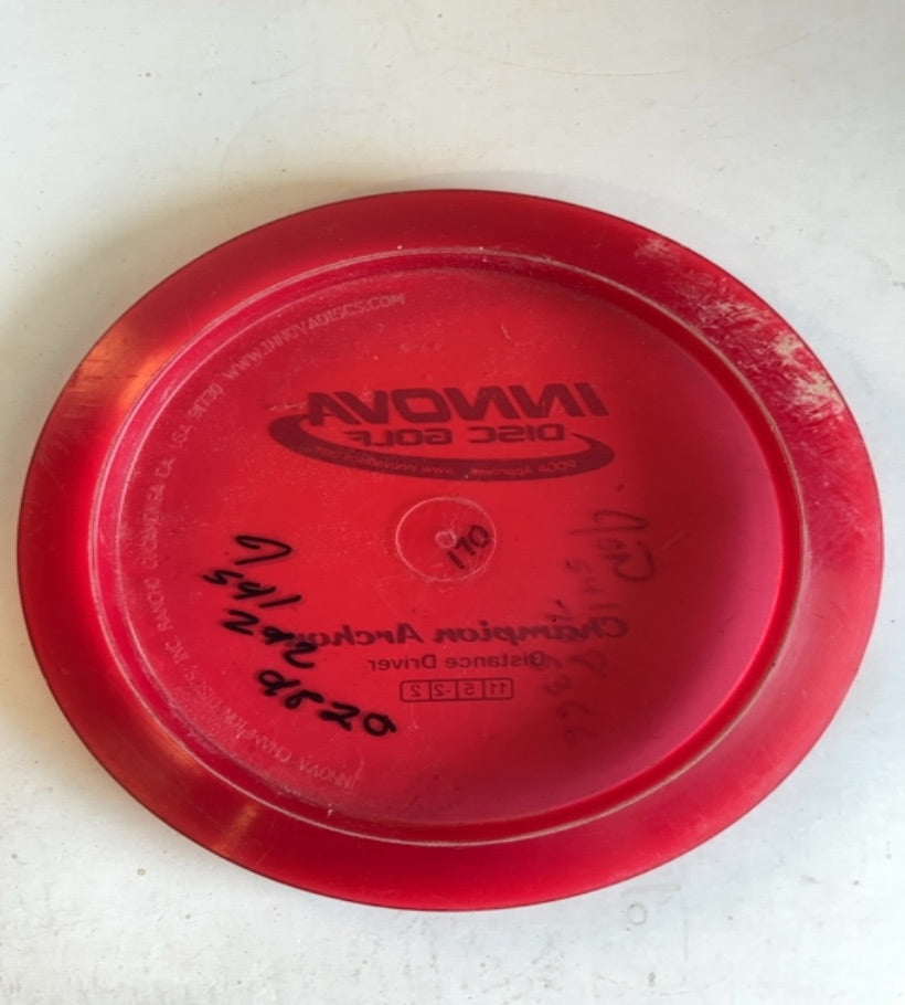 Innova-Champion-Archon-Red-170.66g PRE-OWNED