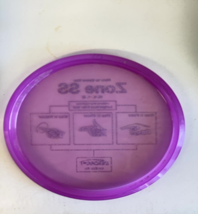 Discraft-CryZtal Flx-Zone SS-Purple-174.78g PRE-OWNED
