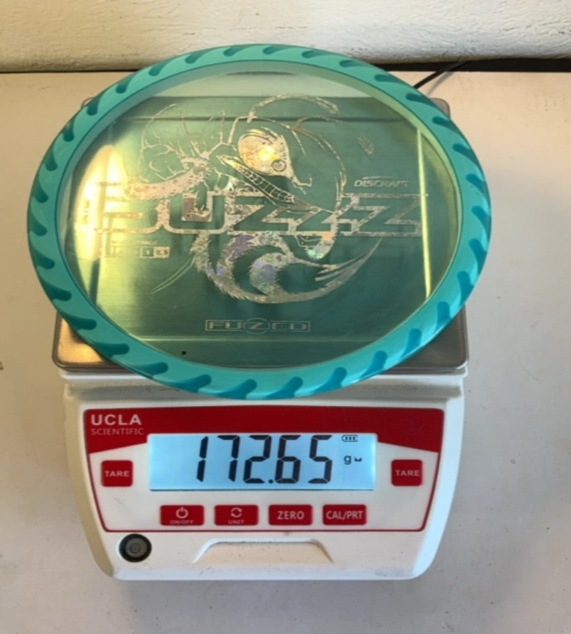 Discraft-Fuzed-Buzzz-Blue-172.65g PRE-OWNED