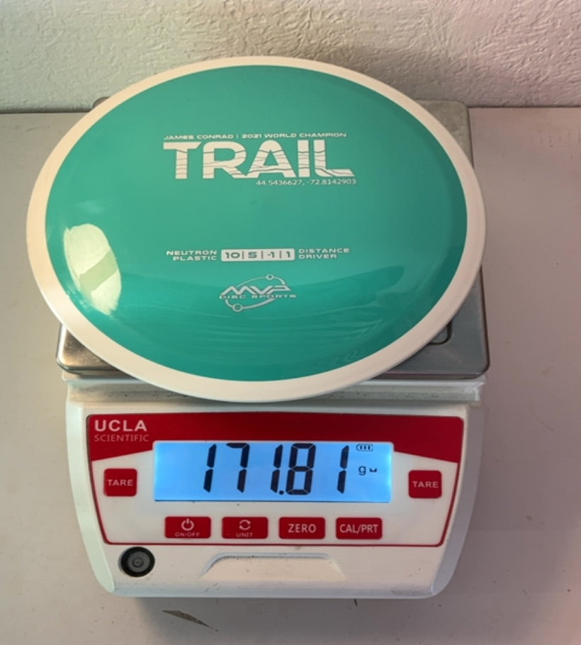 MVP-Neutron-Trail-Teal-171.81g PRE-OWNED