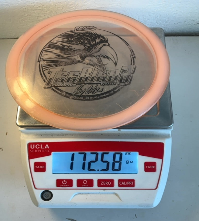 Innova-Champion-Teebird3-Peach-172.58g PRE-OWNED