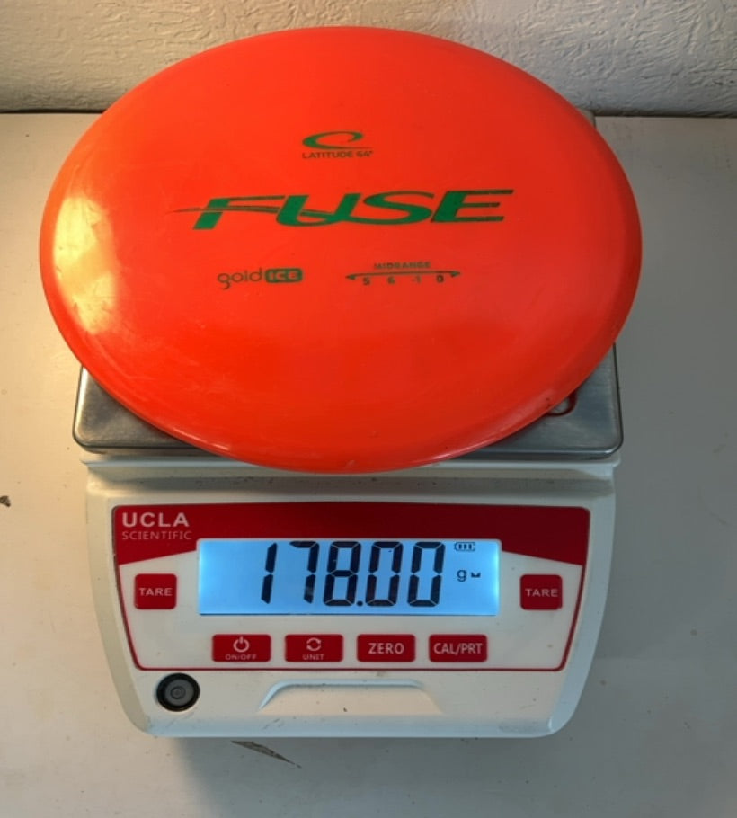 Latitude 64-Gold Ice-Fuse-Orange-178.00g PRE-OWNED