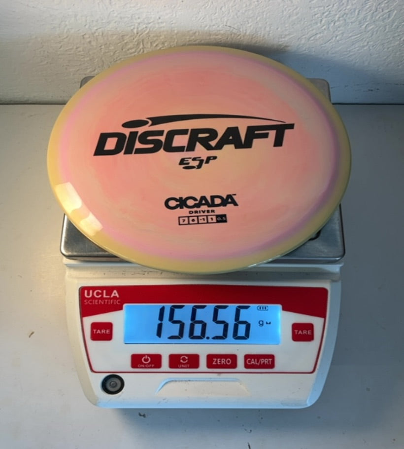 Discraft-ESP-Cicada-Peach-156.56g PRE-OWNED