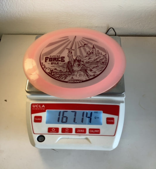 Discraft-Z-Lite-Glo-Force-Pink-167.14g PRE-OWNED