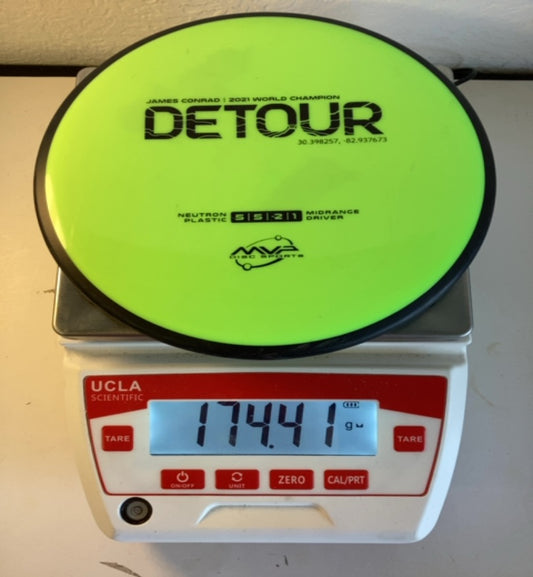 MVP-Neutron-Detour-Lime-174.41g PRE-OWNED