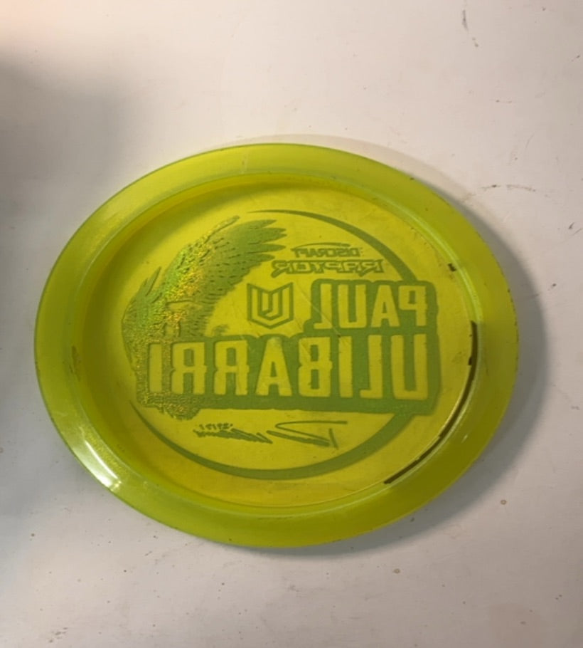 Discraft-Z-Raptor-Yellow-175.99g PRE-OWNED