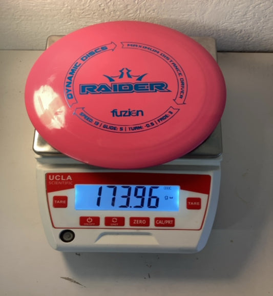 Dynamic-Discs-Bio-Fuzion-Raider-Pink-173.96g PRE-OWNED
