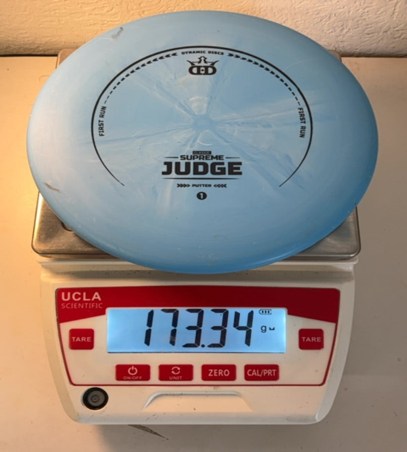 Dynamic Discs-Classic Supreme-Judge-Blue-173.34g PRE-OWNED
