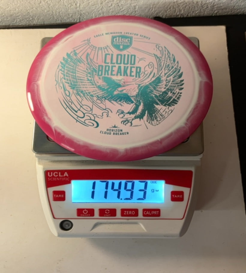 Discmania-Horizon-Cloudbreaker-White-Pink-174.93g PRE-OWNED