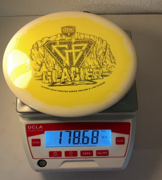 Discmania-Horizon S-Line-Glacier-Yellow-178.68g PRE-OWNED
