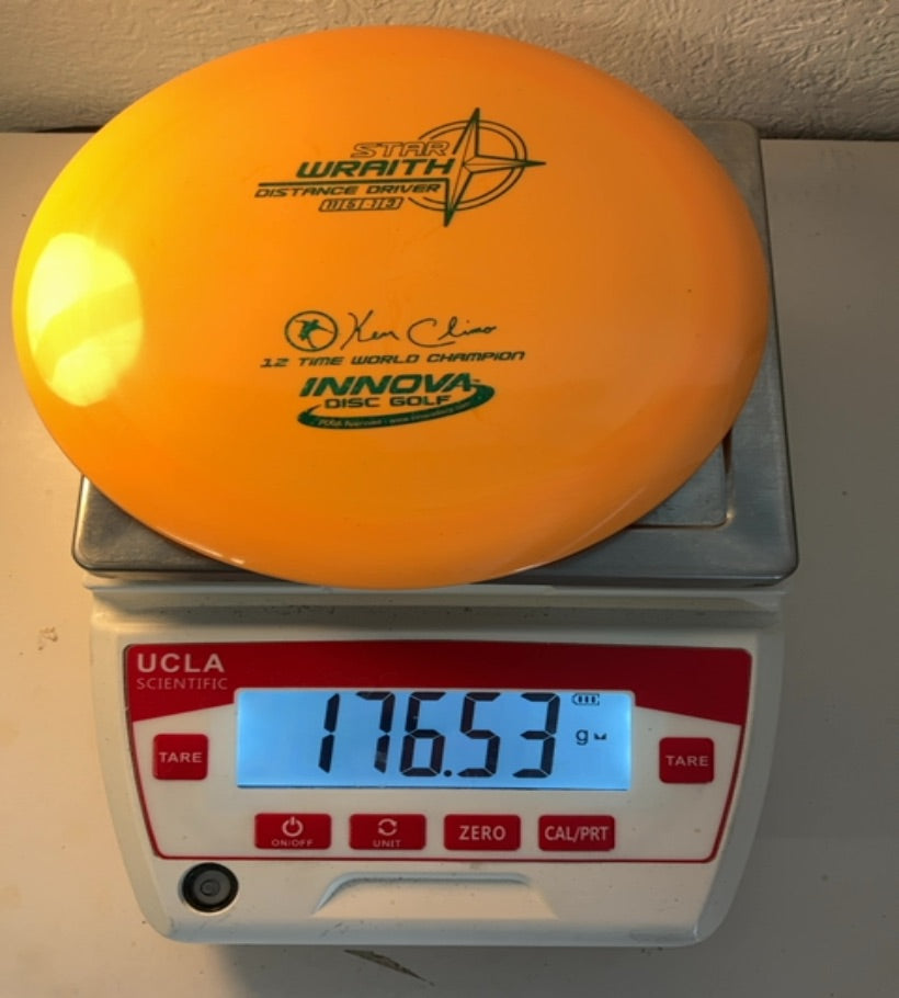 Innova-Star-Wraith-Orange-176.53g PRE-OWNED