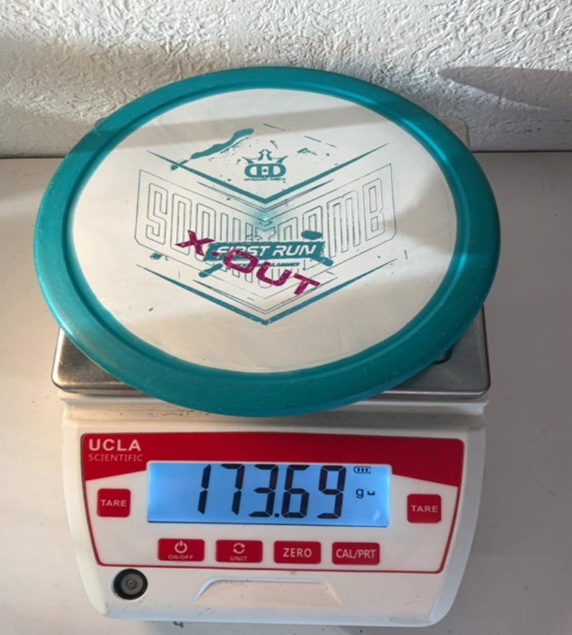 Dynamic-Discs-Classic-Orbit-Slammer-Teal-173.69g PRE-OWNED