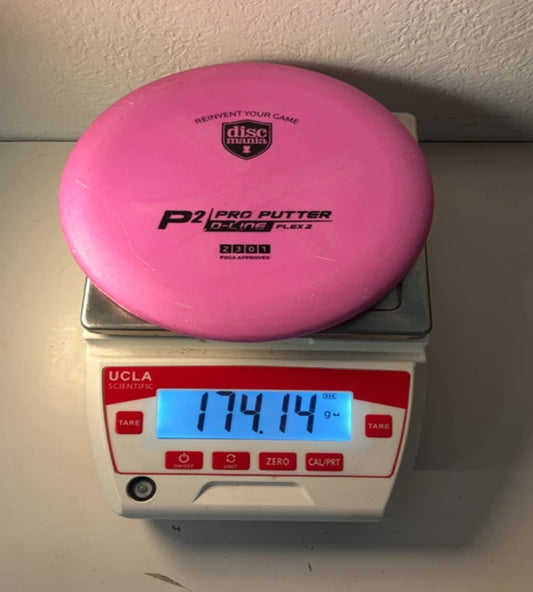 Discmania-D-Line Flex 2-P2-Pink-174.14g PRE-OWNED