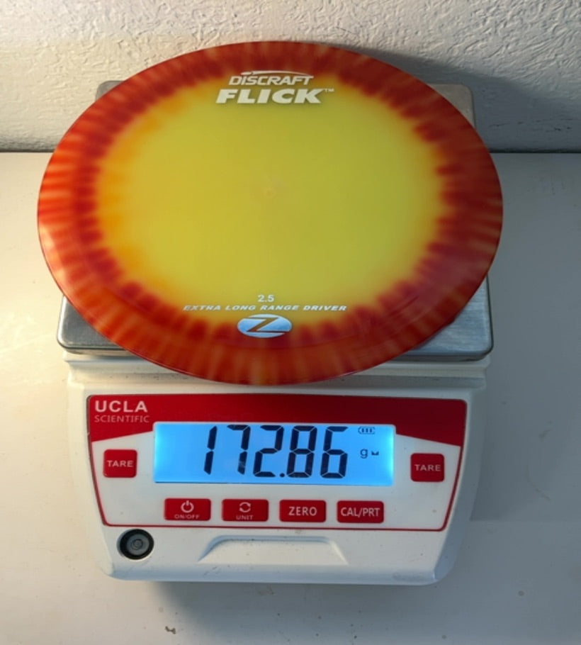 Discraft-Z-Flick-Yellow-172.86g PRE-OWNED
