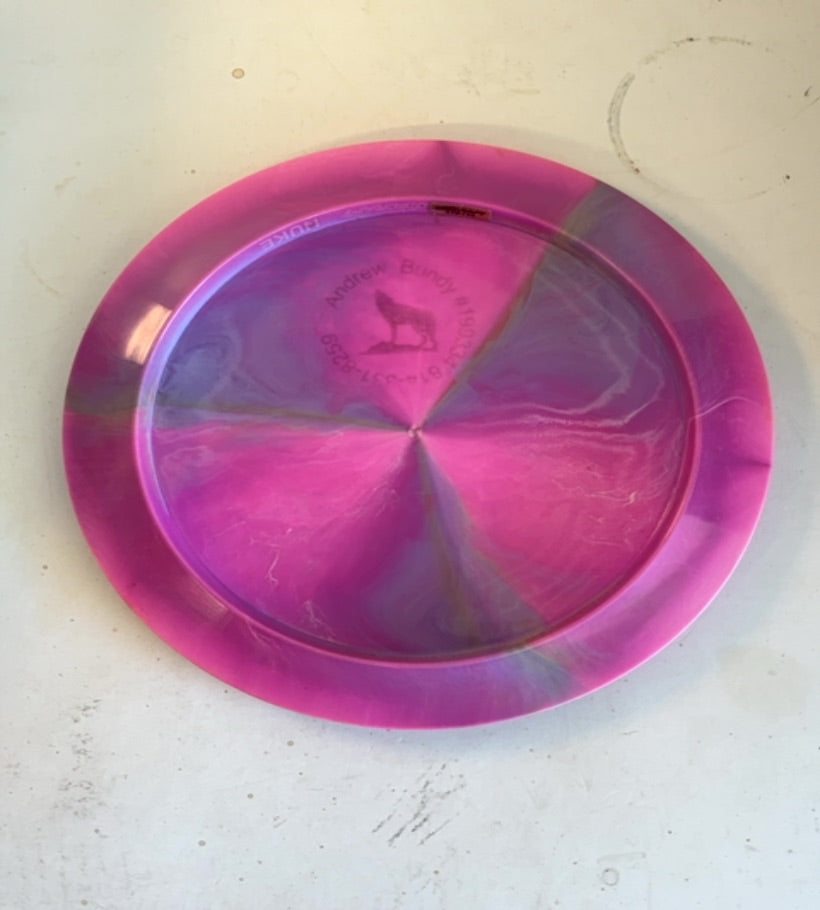 Discraft-ESP Swirl-Nuke-Pink-175.20g PRE-OWNED