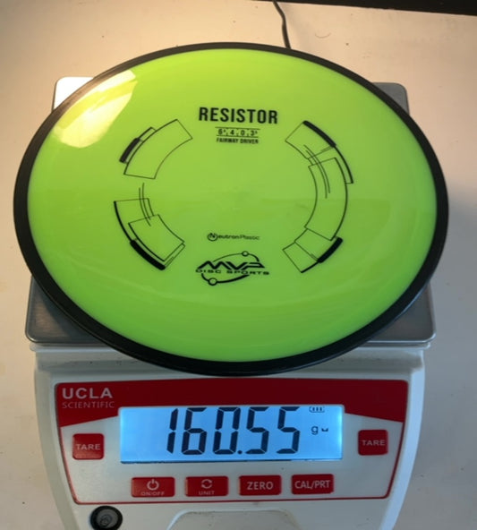 MVP-Neutron-Resistor-Green-160.55g PRE-OWNED