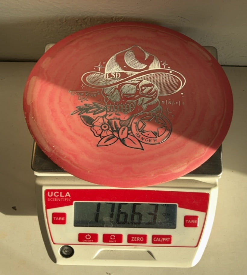 Lone Star-D1-Texas Ranger-Pink-176.63g PRE-OWNED
