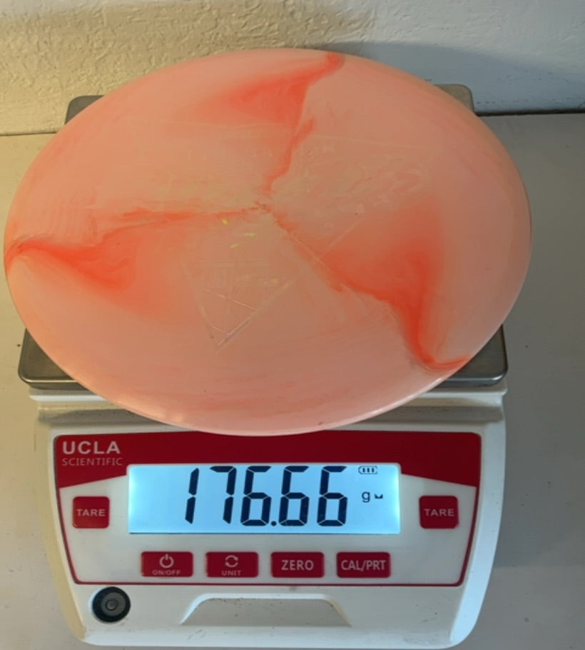 Discraft-ESP-Buzzz SS-Orange Swirl-176.66g PRE-OWNED