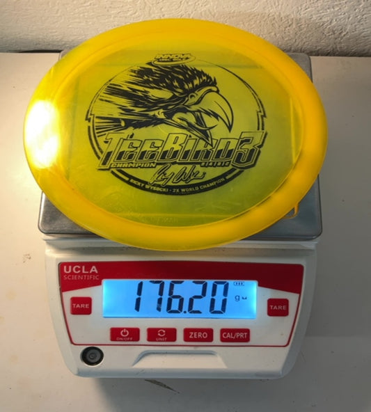 Innova-Champion-Teebird3-Yellow-176.20g PRE-OWNED