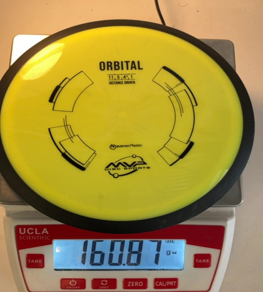 MVP-Neutron-Orbital-Yellow-160.81g PRE-OWNED