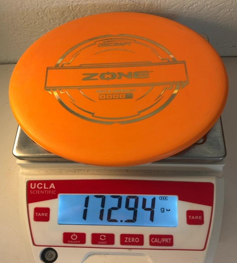Discraft-Putter-Line-Zone-Orange-172.94g PRE-OWNED