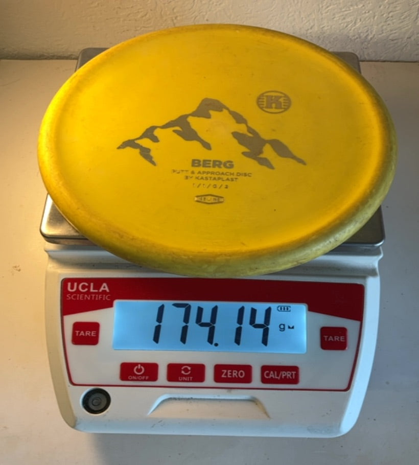 Kastaplast-K3-Berg-Yellow-174.14g PRE-OWNED
