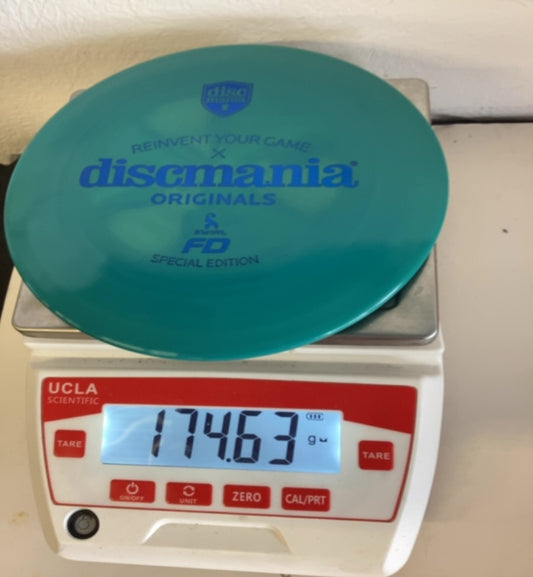 Discmania-Swirl-S-Line-FD-Teal-174.63g PRE-OWNED