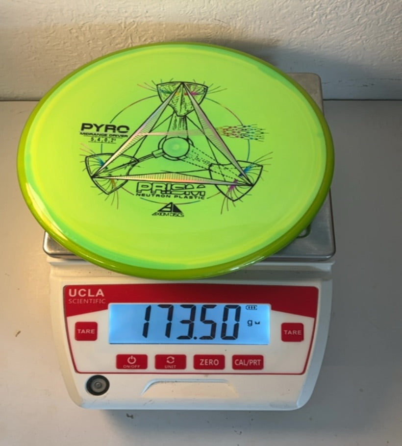 Axiom-Prism Neutron-Pyro-Green-173.50g PRE-OWNED