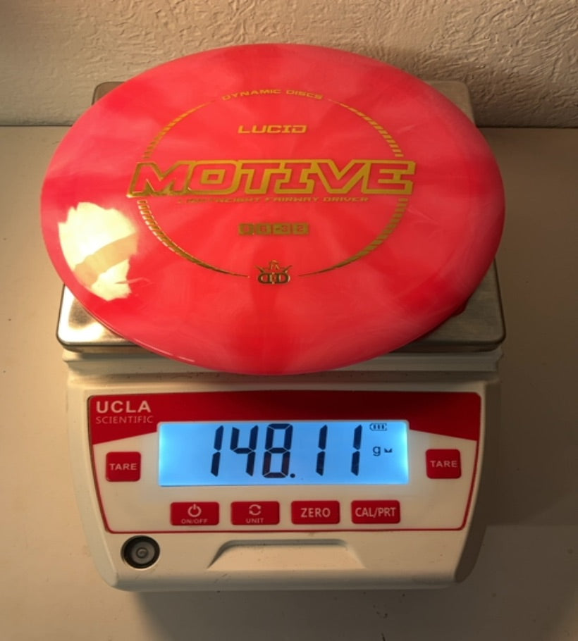 Dynamic Discs-Lucid Burst-Motive-Pink-148.11g PRE-OWNED