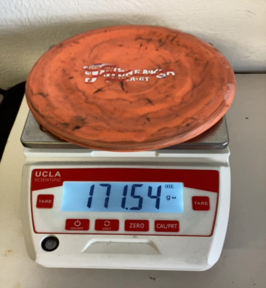 Discraft-Jawbreaker-Banger GT-Orange-American Flag-171.54g PRE-OWNED