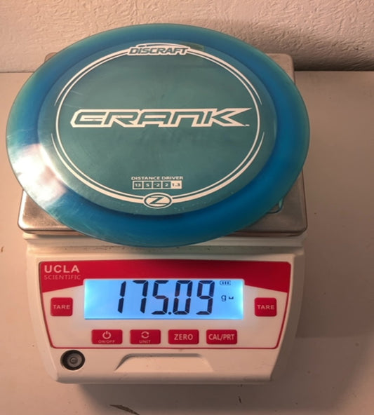 Discraft-Z-Crank-Blue-175.09g PRE-OWNED