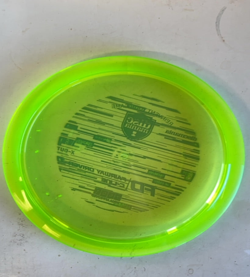 Discmania-C-Line-FD-Yellow-173.81g PRE-OWNED