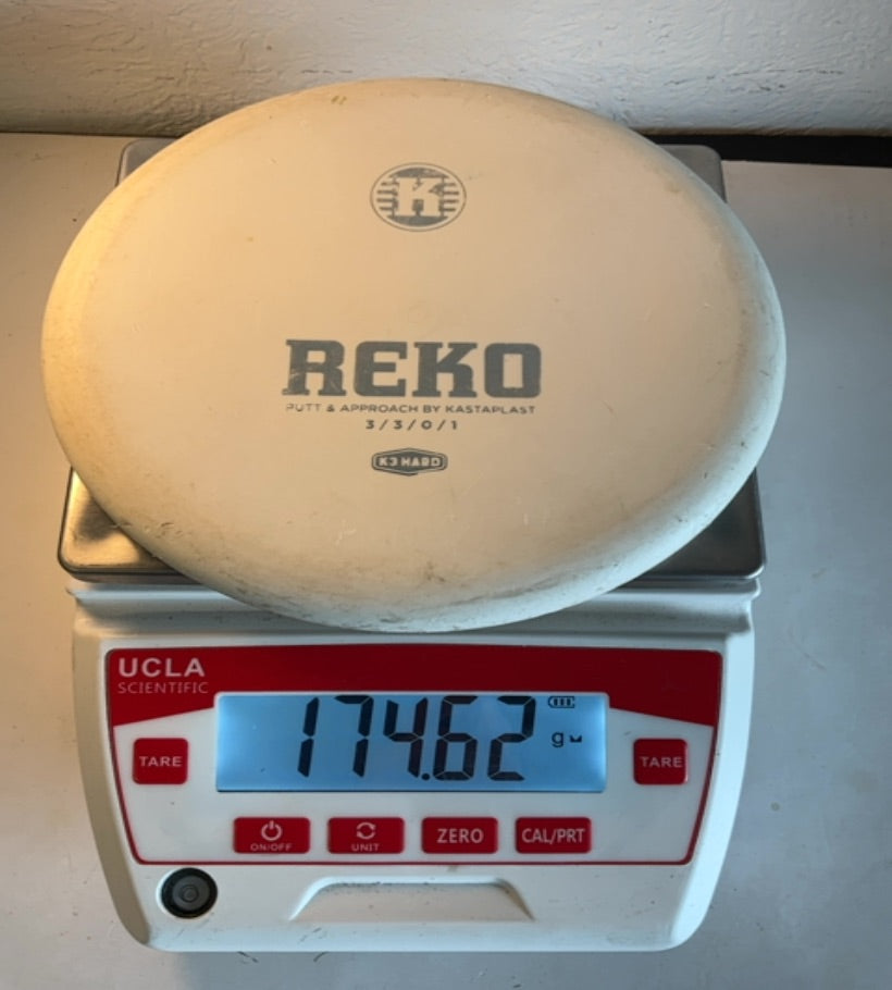 Kastaplast-K3 Hard-Reko-White-174.62g PRE-OWNED