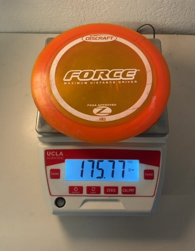 Discraft-Z-Force-Orange-175.77g PRE-OWNED