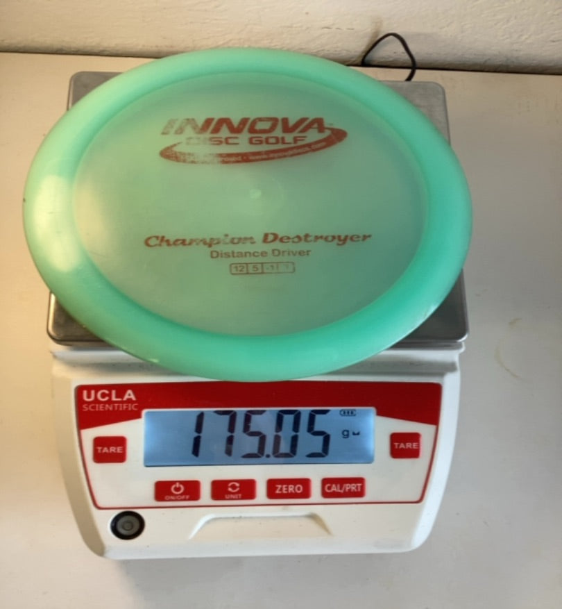 Innova-Champion-Destroyer-Teal-175.05g PRE-OWNED