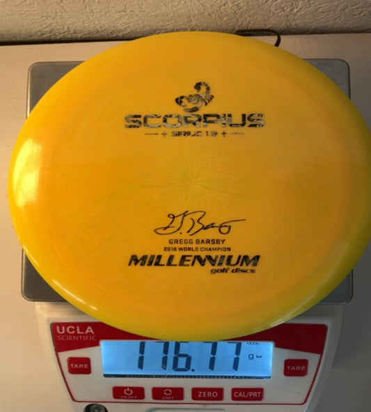 Millennium-Sirius-Scorpius-Yellow-176.17g PRE-OWNED