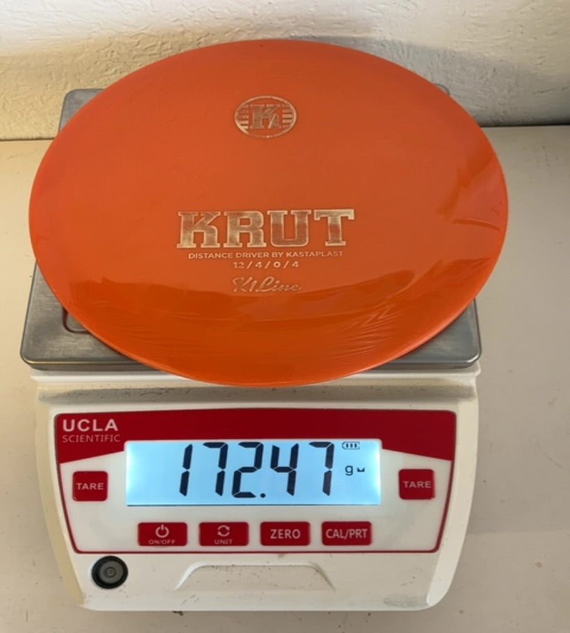 Kastaplast-K1-Krut-Orange-172.47g PRE-OWNED