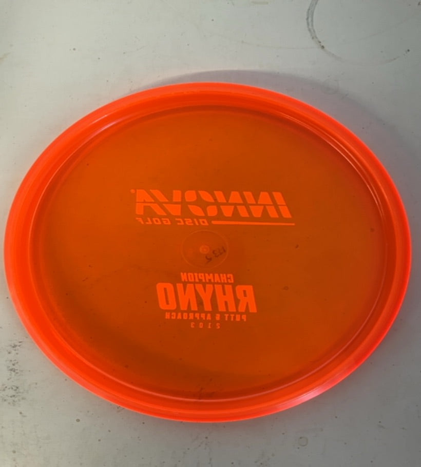Innova-Champion-Rhyno-Orange-174.93g PRE-OWNED