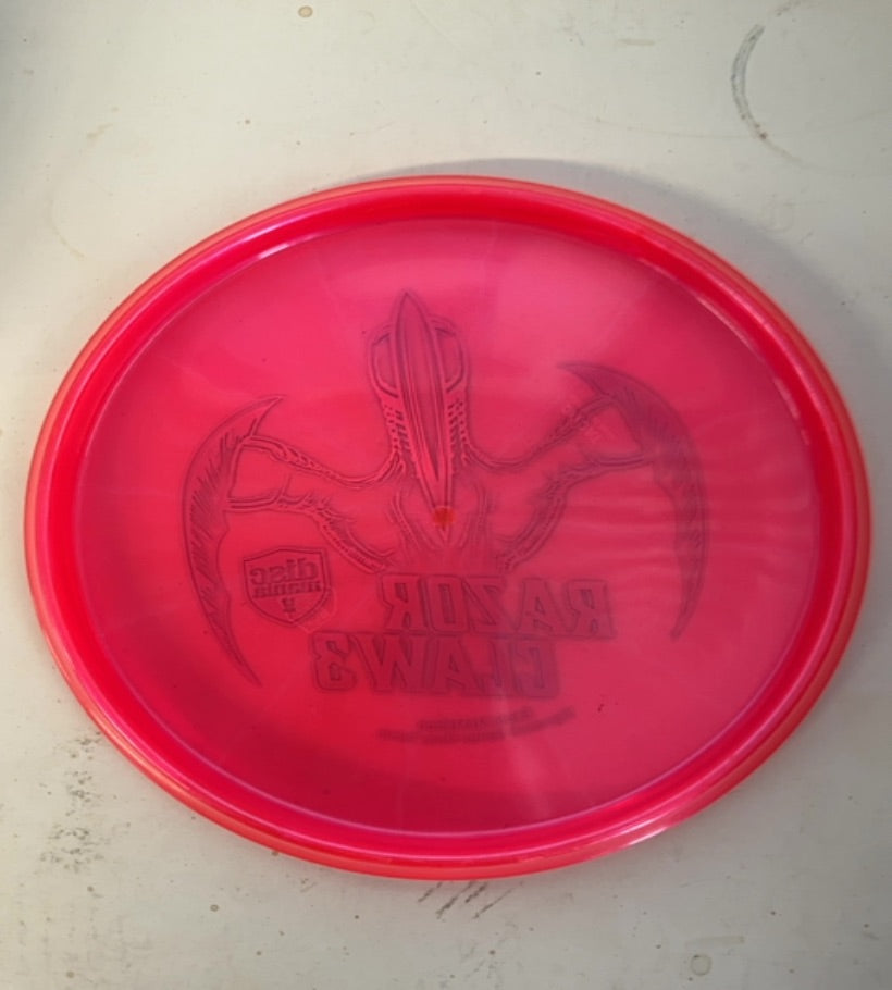 Discmania-C-Line-Razor Claw 3-Pink-174.09g PRE-OWNED