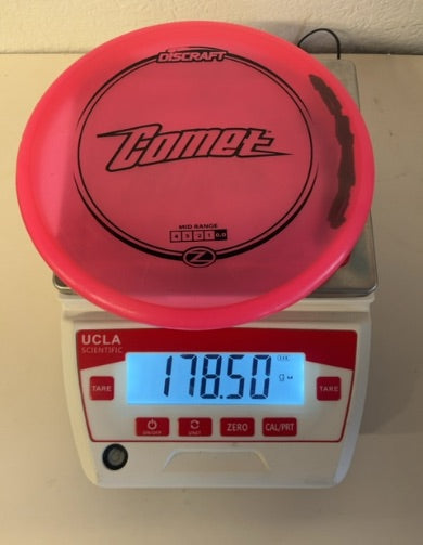Discraft-Z-Comet-Pink-178.50g PRE-OWNED