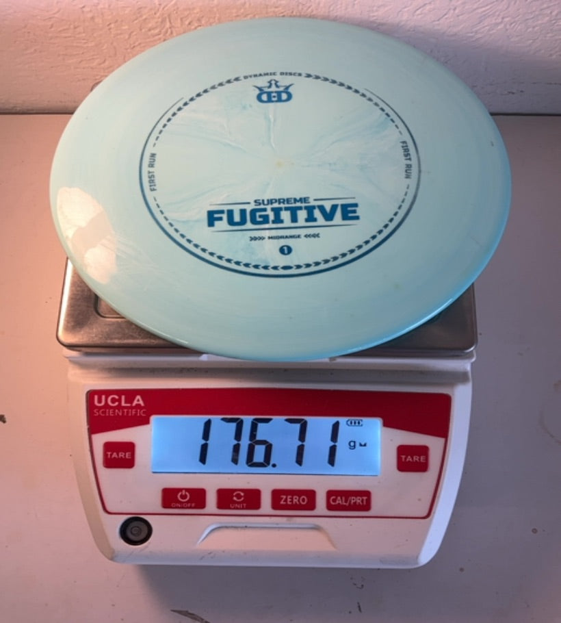 Dynamic Discs-Supreme-Fugitive-Mint-176.71g PRE-OWNED