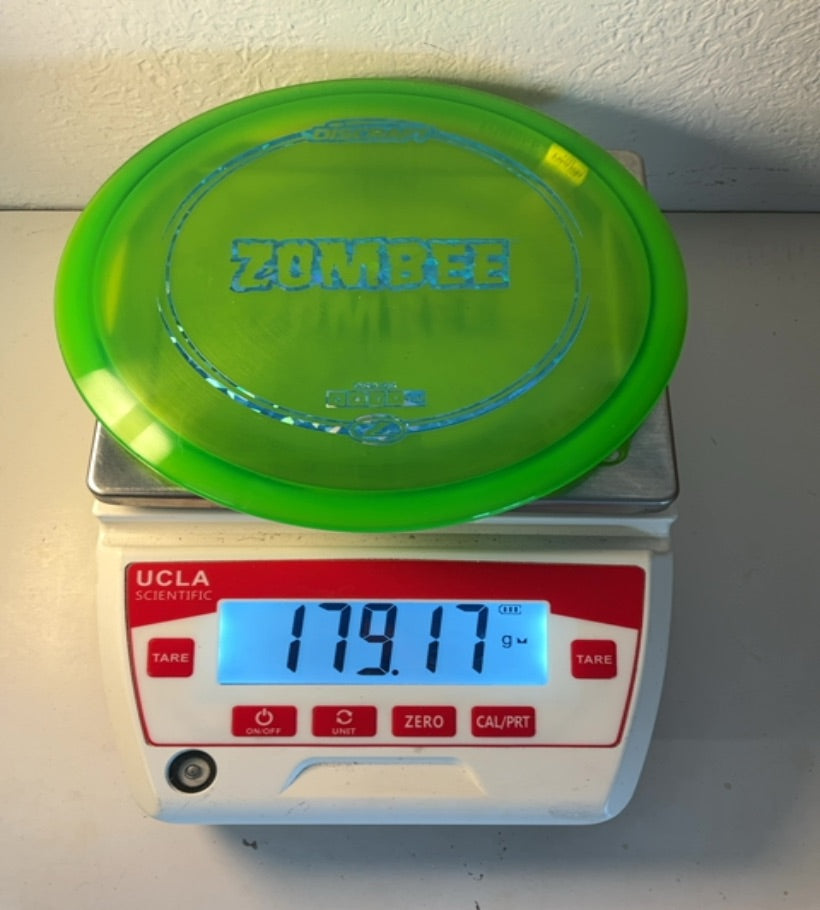 Discraft-Z-Zombee-Green-179.17g PRE-OWNED